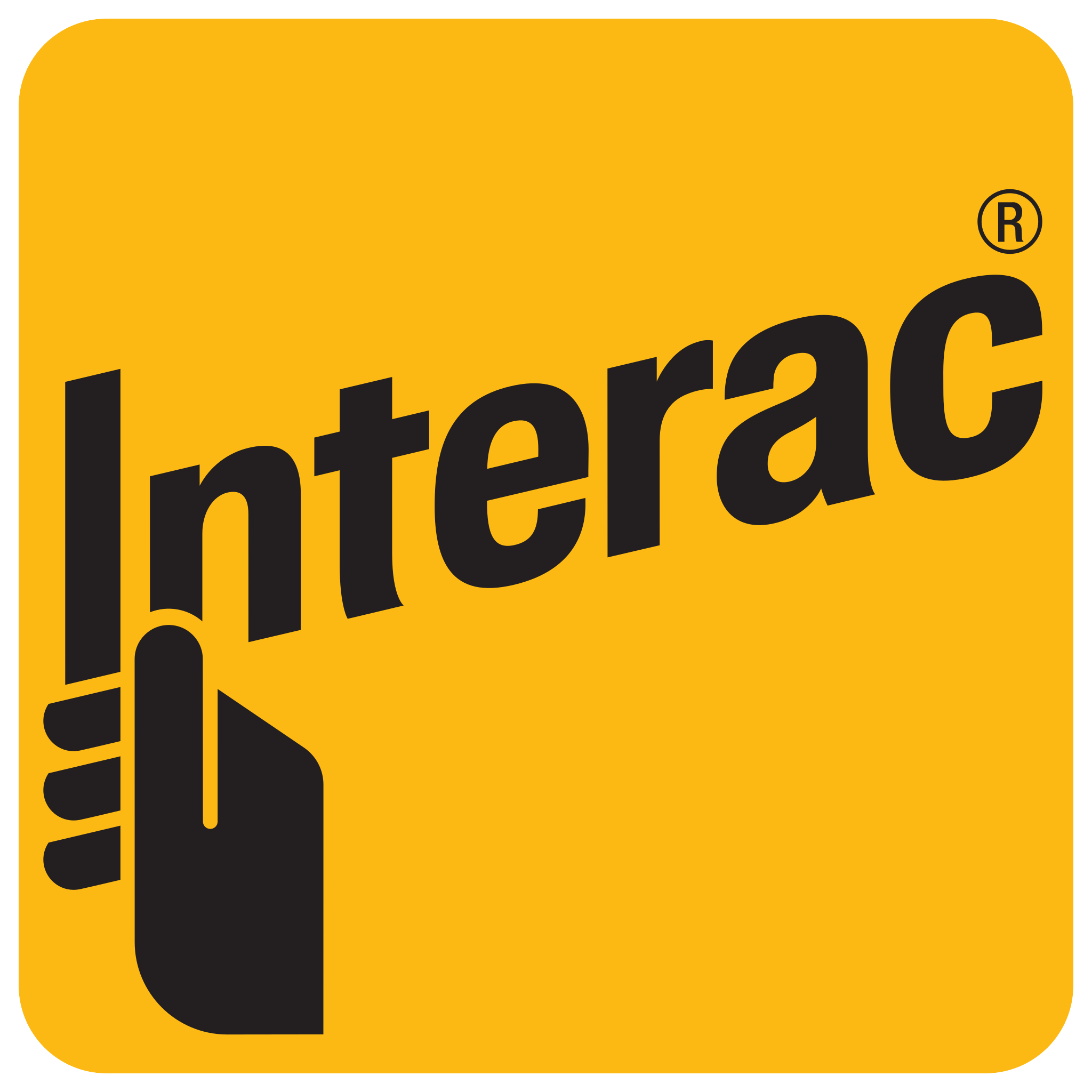 Interac payment method icon